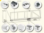 Комплектация для сдвижных ворот